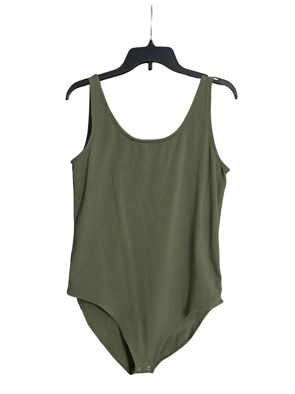 GAP Olive Green Scoop Neck Bodysuit